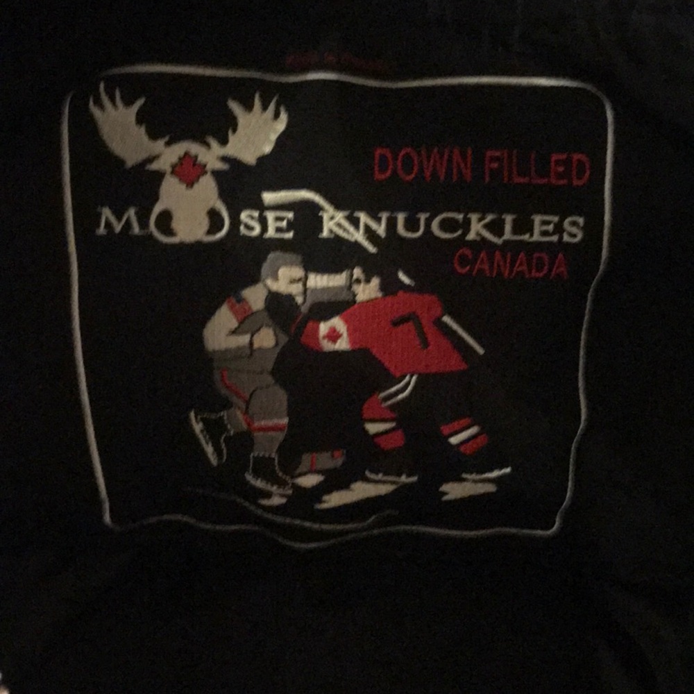SOLD NWT Moose Knuckles blue fox fur Latreille - Picture 5 of 6